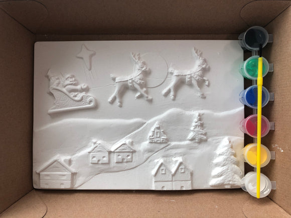 Christmas Scene Plaster
